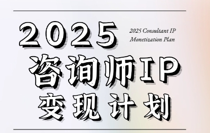 7天构建咨询师变现系统，2025咨询师IP变现计划训练营 - 网创副业项目网-网创副业项目网