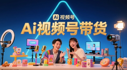 风口已至！AI视频号带货轻松月入过1W，99%的普通人却卡在内容制作门槛 - 网创副业项目网-网创副业项目网