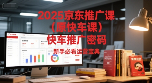2025京东推广课（原快车课）解锁京东快车推广密码，新手必看运营宝典 - 网创副业项目网-网创副业项目网